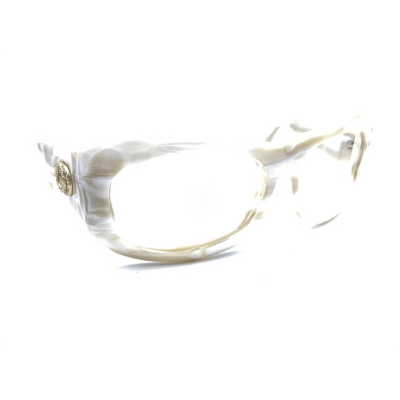 Gucci GG 2971/S SVDBA White Cream Marble Horn Sunglasses Frames 60-15 125 Italy - Picture 1 of 12